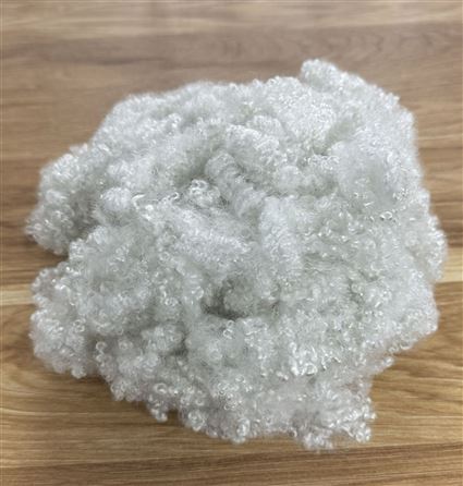 Premium Recycled Polyester HCS Fiber 7D 32HCS for Hypoallergenic Bedding and Stuffed Toy Stuffing - Eco Conscious